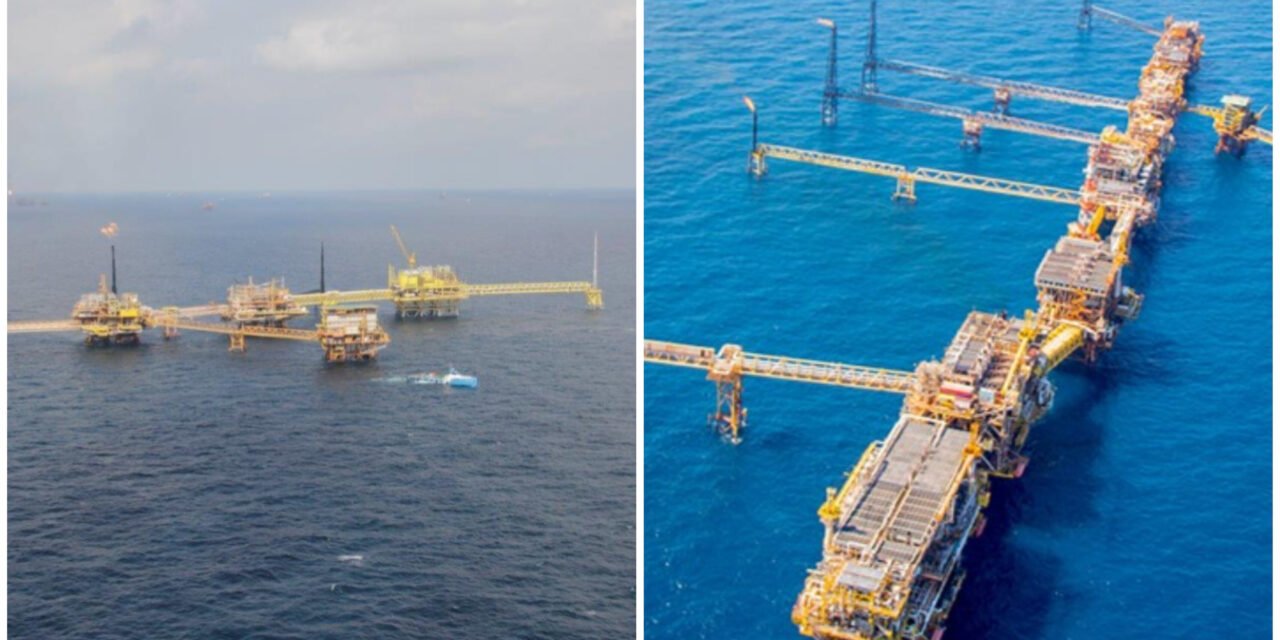 Robo a mano armada de 50 equipos en plataforma de Pemex