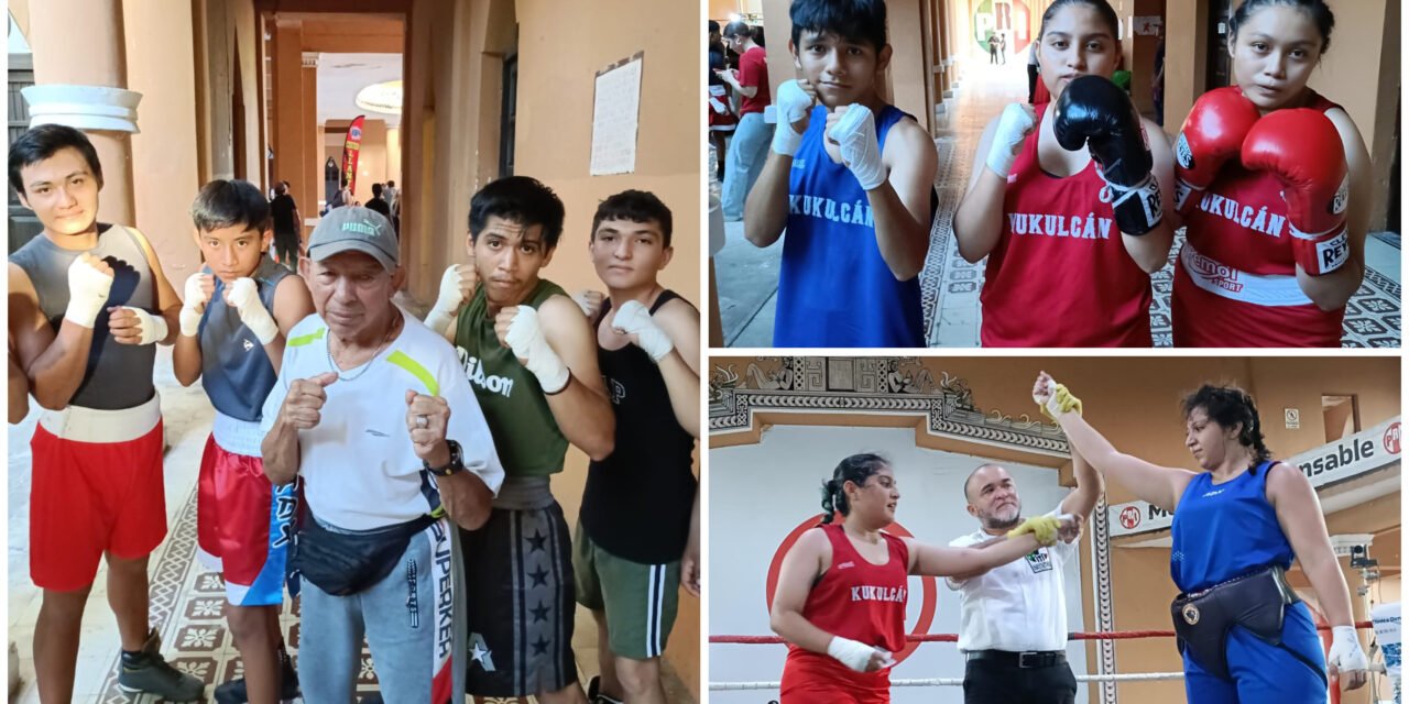 En busca de futuros campeones: figuras del boxeo en Yucatán con pupilos