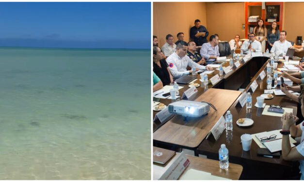 Oficial: empieza a ceder Marea Roja; confinan mancha hasta Celestún