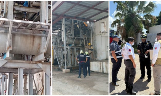 Evacuación y susto por fuga de amoniaco en centro de Mérida