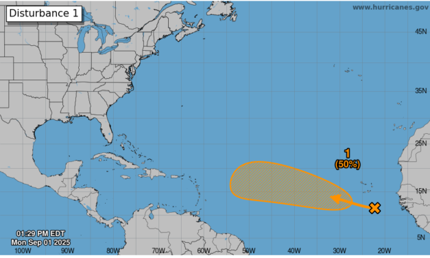 Zona en vigilancia: sube potencial de baja presión asociada a onda tropical