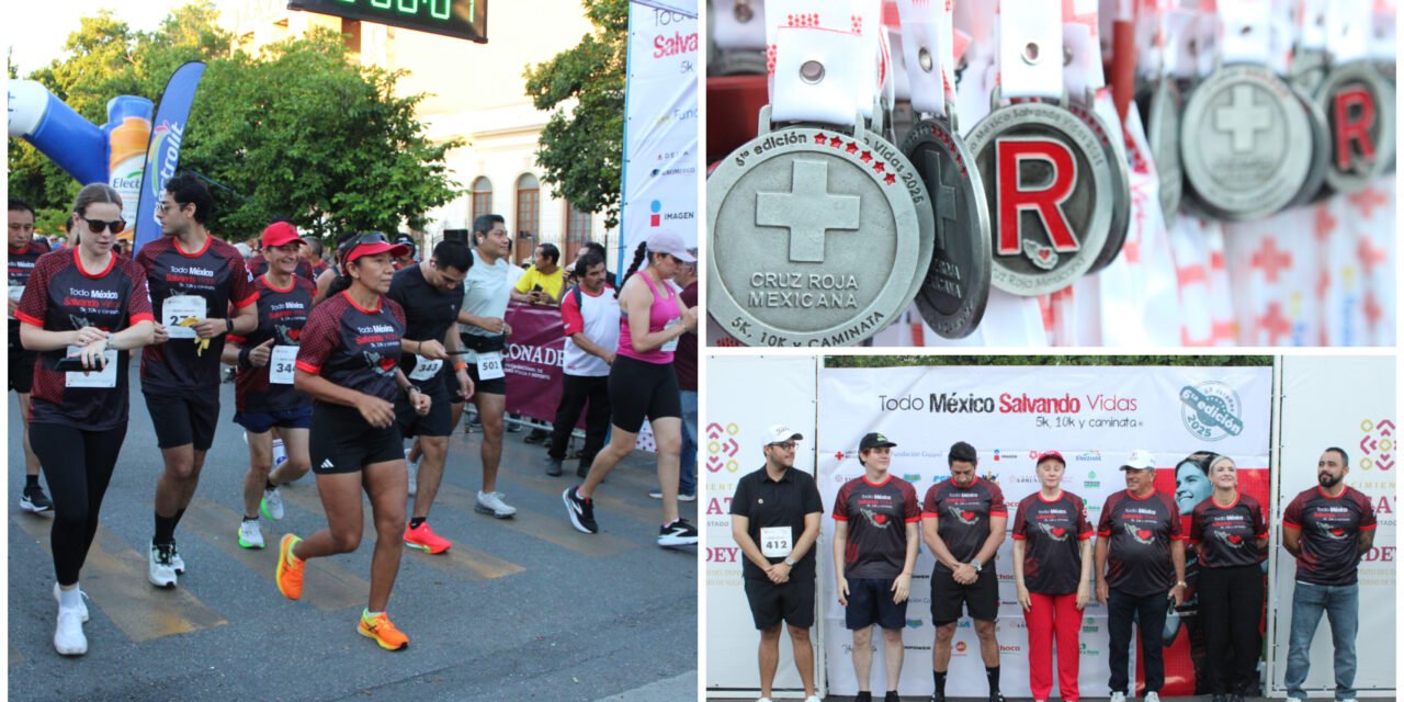 Corren por ‘Todo México Salvando vidas’