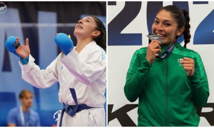 Guadalupe Quintal Catzín, plata en mundial de karate en Austria