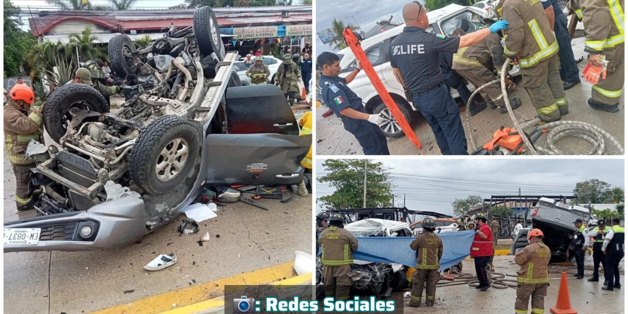 Final trágico de familia que paseaba en Cancún