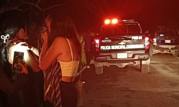 De la fiesta al hospital: familia accidentada en tramo Kiní – Motul