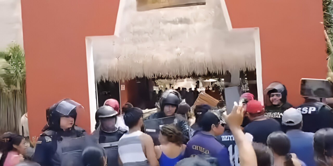 Reaparecen pugnas en parador turístico de cenotes de Dzitnup