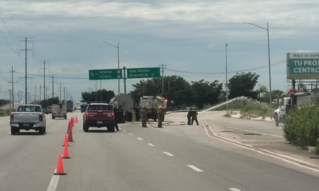 Todo quedó en susto: rompen tubería y causan fuga de gas
