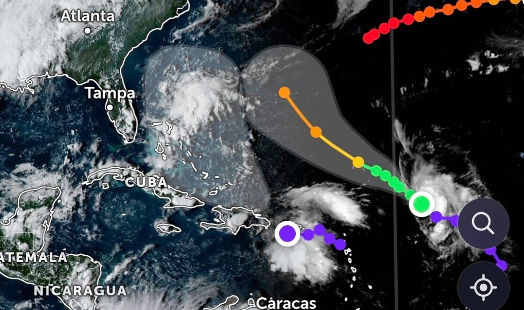Tormenta Tropical ‘Humberto’, muy lejos de península de Yucatán