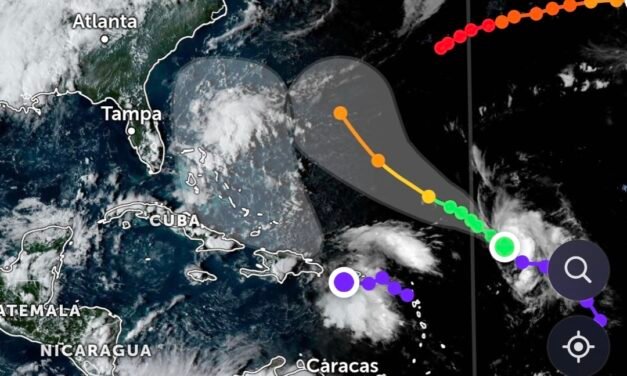 Tormenta Tropical ‘Humberto’, muy lejos de península de Yucatán