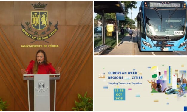 Urgencia de resolver transporte público en Mérida; viaje de Cecilia