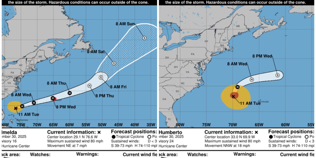 Cierra septiembre con huracanes en Atlántico, ninguno cerca de península Yucatán