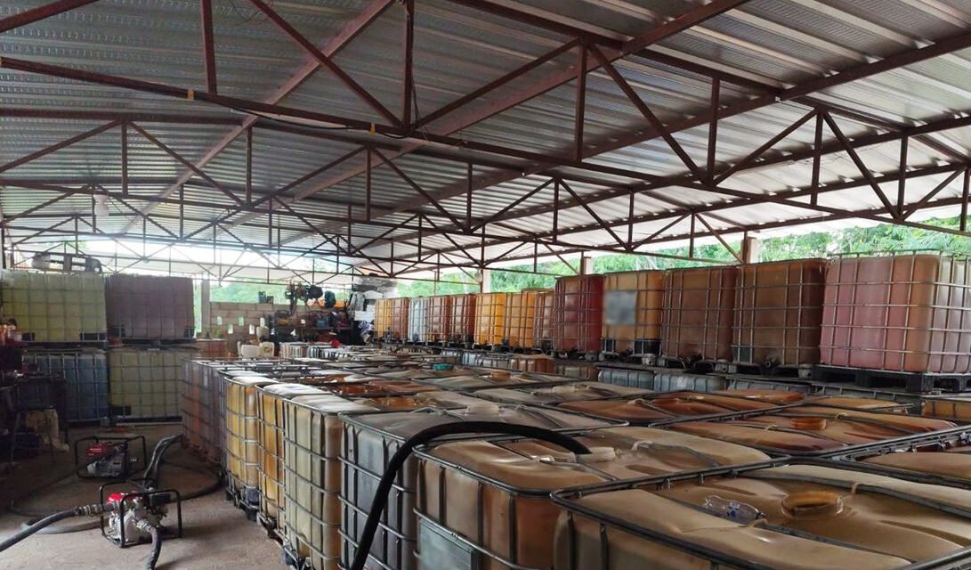 Otro golpe al ‘huachicol’: en Seyé decomisan 105 mil litros de diesel