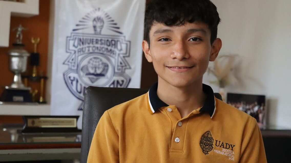 Alumno yucateco, oro en Olimpiada Mexicana de Informática