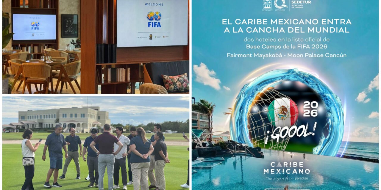 Fairmont Mayakoba y Moon Palace, sedes de selecciones del Mundial