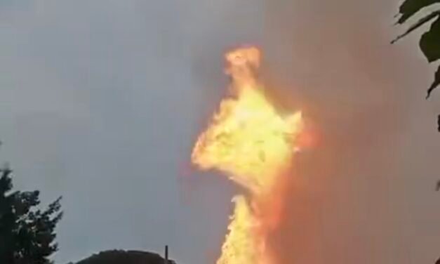 Explosión e incendio en Complejo de Gas Pemex en Chiapas