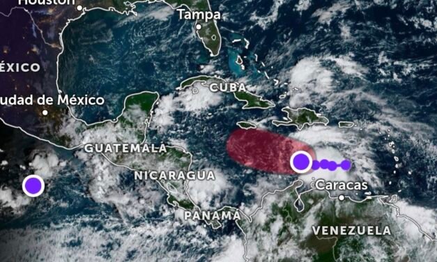 Se espera ciclón tropical este martes en el mar Caribe