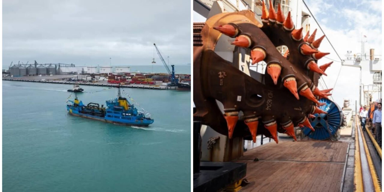 Ordenan detener dragado y relleno en Puerto de Altura de Progreso