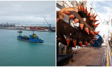 Ordenan detener dragado y relleno en Puerto de Altura de Progreso