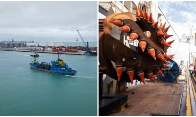 Ordenan detener dragado y relleno en Puerto de Altura de Progreso