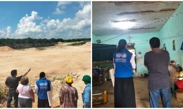 Afectados por minería en Xcucul y Tebec llegan a Derechos Humanos de ONU