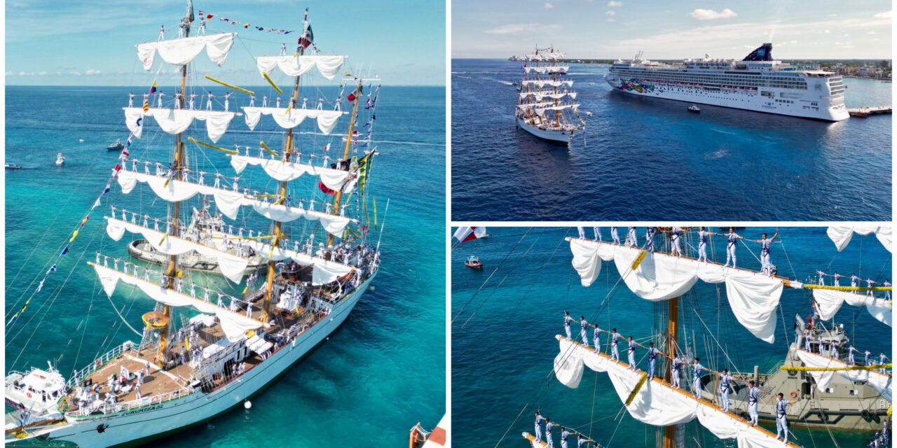 La próxima semana llegará a Progreso el velero Cuauhtémoc y podrás visitarlo
