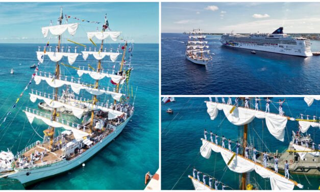 La próxima semana llegará a Progreso el velero Cuauhtémoc y podrás visitarlo