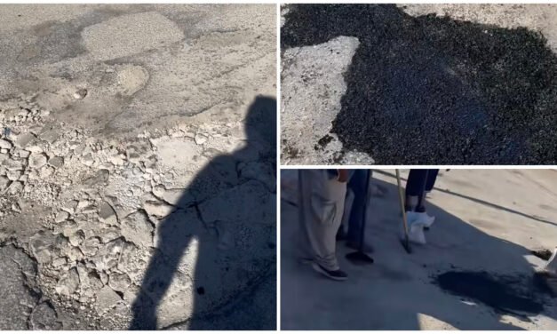 Bachea su calle detrás de Hospital San Carlos de Tizimín