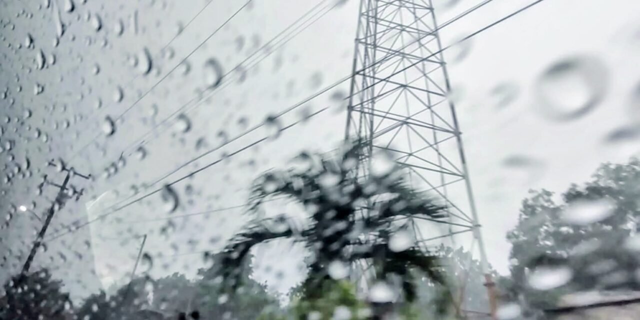 Mucho nublado, poca lluvia y menos agua precipitada en Yucatán