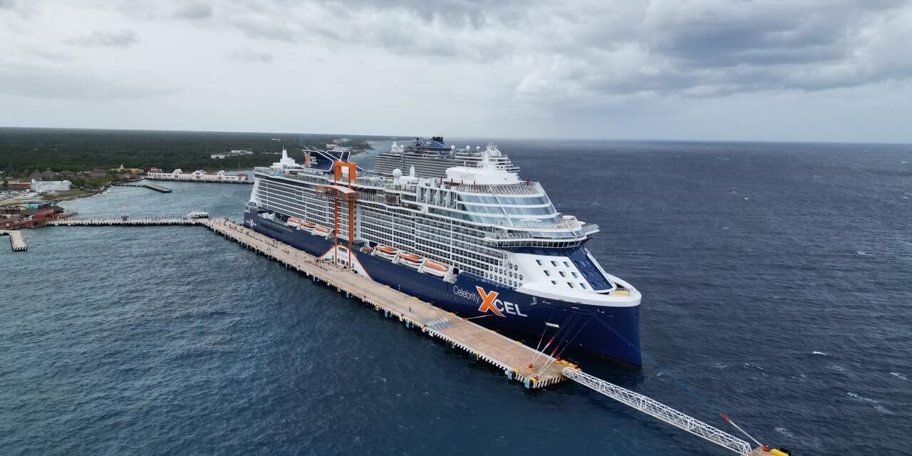 ‘Celebrity Cruises Xcel’, megabuque de superlujo en Cozumel