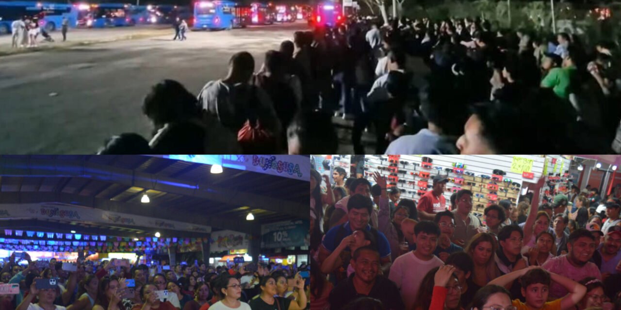 ‘Trompicado domingo’ en Xmatkuil por mega caos vial