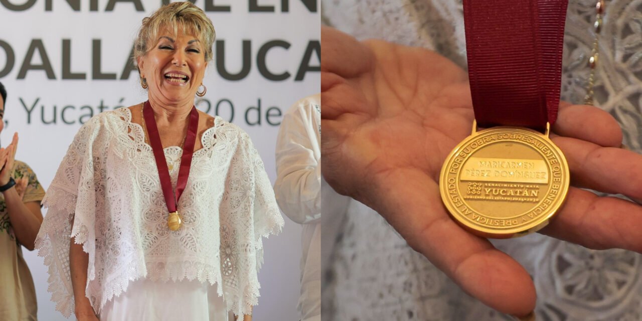 Maricarmen Pérez, Medalla Yucatán 2025