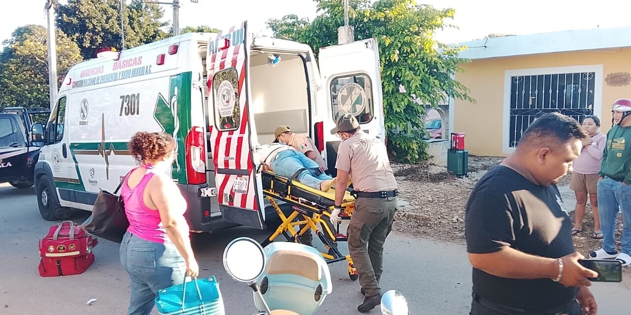 Choque de motos en Baca: niño camino a escuela entre afectados
