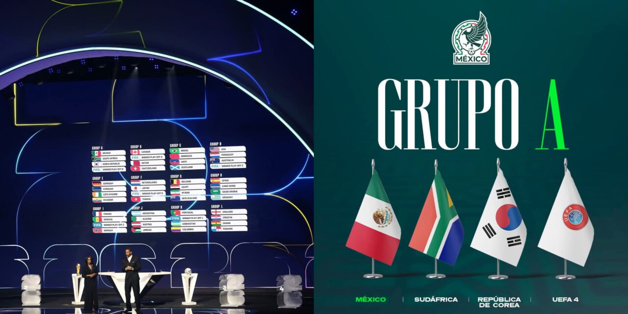 México contra Sudáfrica en inauguración de Mundial 2026