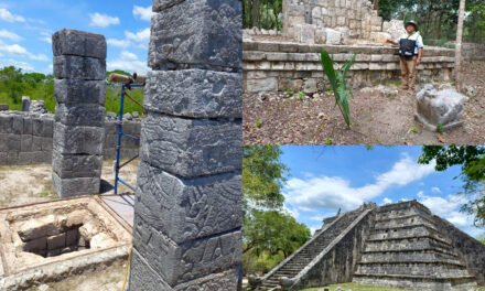 Derrumban mitos sobre edificio maya El Osario y gruta debajo