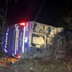 Autobús a precipicio en Sierra de Hidalgo: cinco&nbsp; muertos, 20 heridos