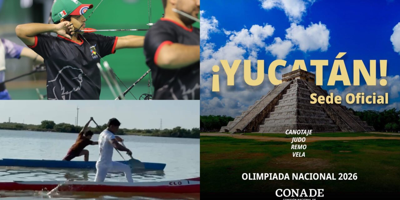 Siete estados recibirán Olimpiadas Nacionales 2026; repite Yucatán