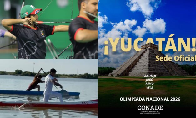 Siete estados recibirán Olimpiadas Nacionales 2026; repite Yucatán