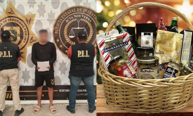Defraudó con canastas navideñas; lo denuncian y está detenido