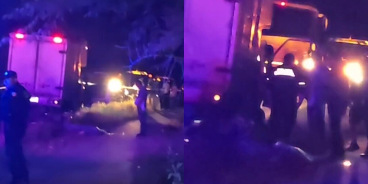 Mortal descuido de motociclistas en Samahil