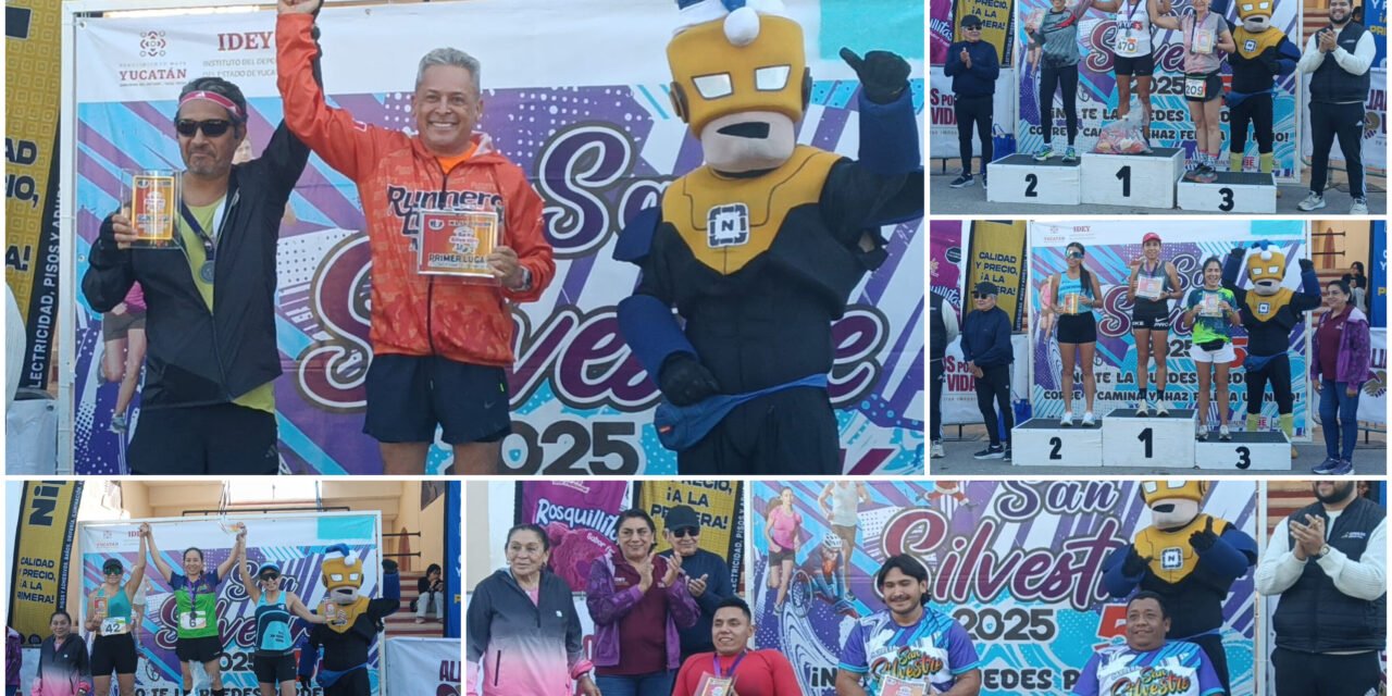 Carrera de San Silvestre en Yucatán: Jordan Mendieta Puerto, el ganador