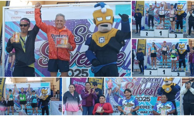 Carrera de San Silvestre en Yucatán: Jordan Mendieta Puerto, el ganador