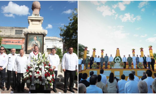 PRI y Morena se disputan el legado de Felipe Carrillo Puerto en Yucatán
