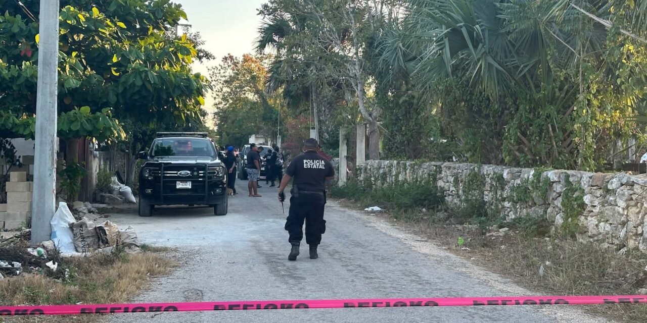 Sacude a Dzilam González ataque armado con víctimas fatales