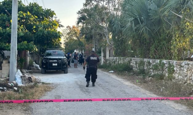 Sacude a Dzilam González ataque armado con víctimas fatales