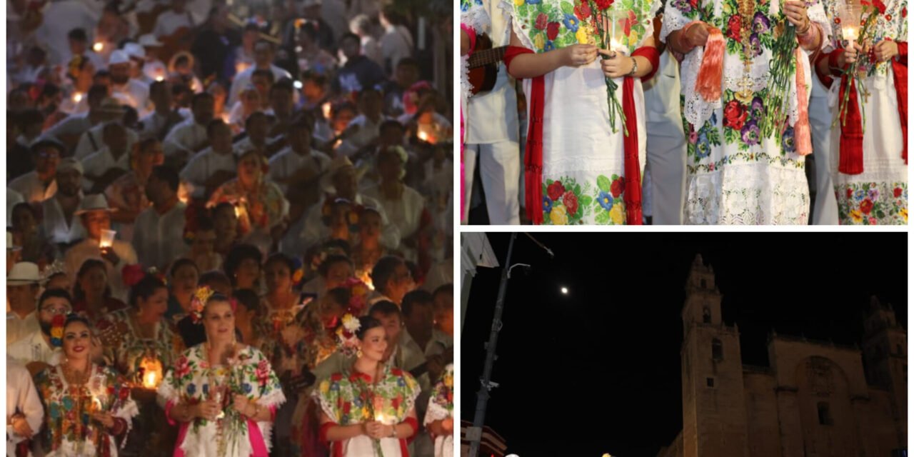 Mérida celebra 484 años con trova, tradición y calles llenas de historia