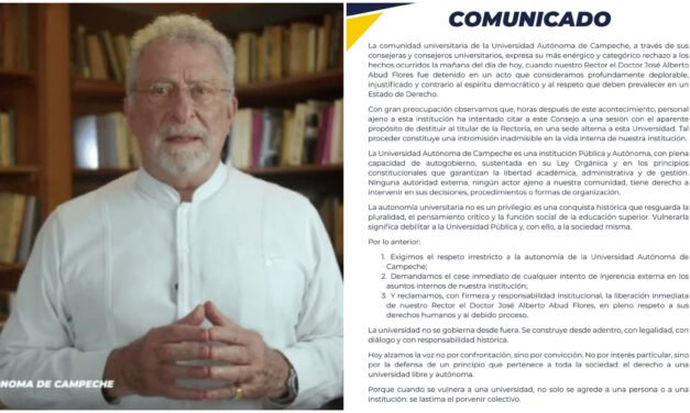 Denuncian ‘intromisión inadmisible’ en vida interna de UACAM