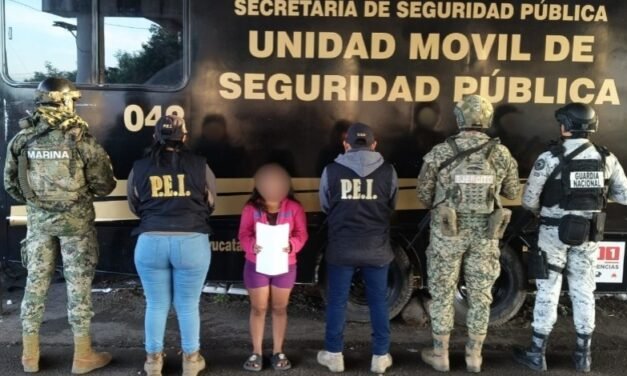 Detenida por triple homicidio en Dzilam González