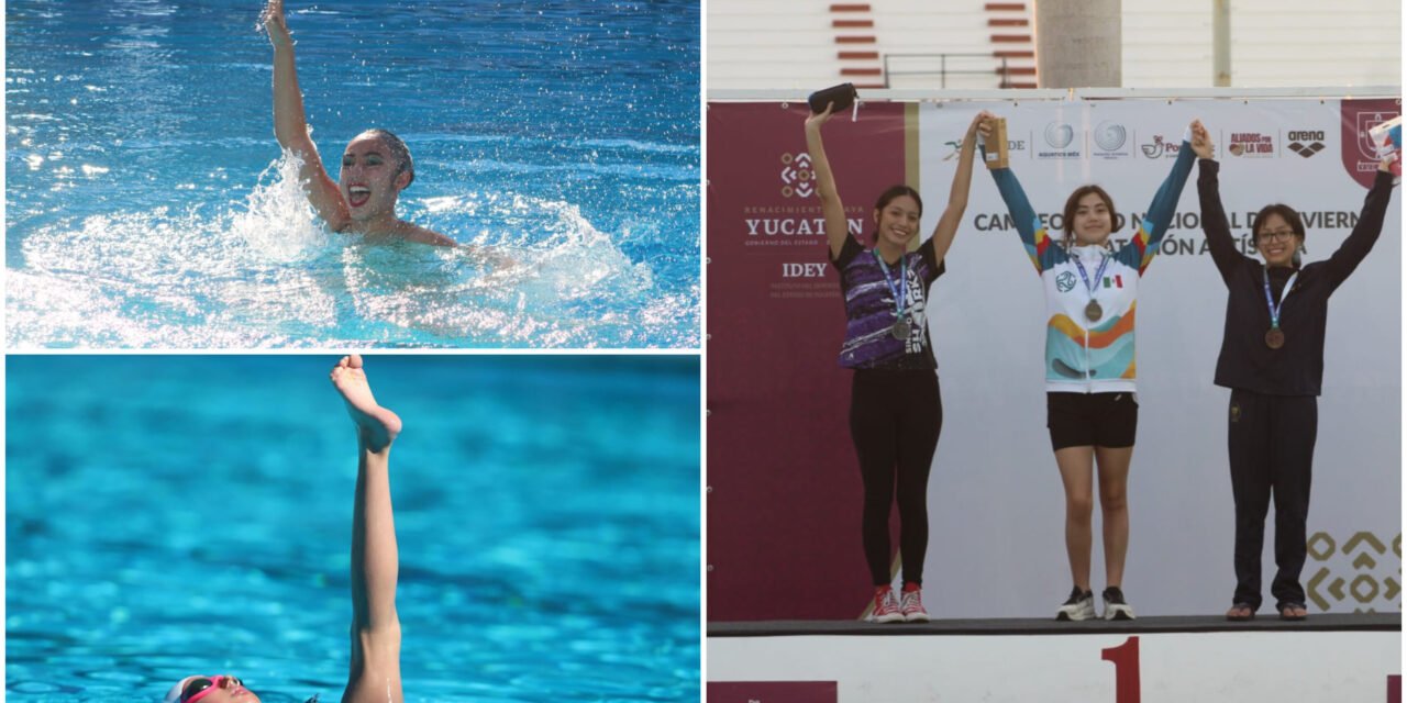 ¡Al agua! Natación Artística arranca competencias en Mérida
