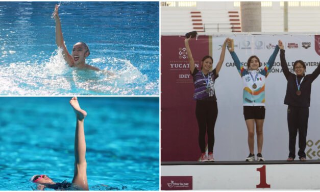 ¡Al agua! Natación Artística arranca competencias en Mérida