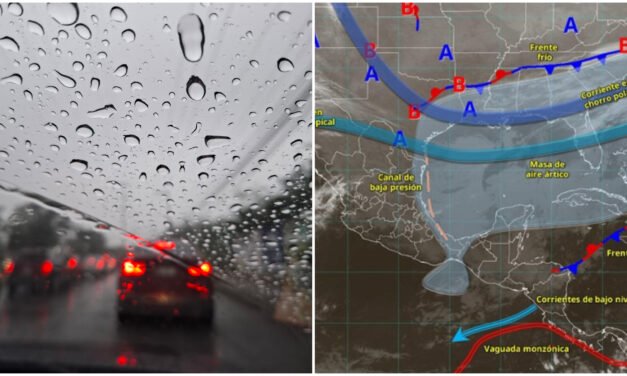 Amaneció con lloviznas en la mayor parte de Yucatán; frío de hasta 12.9